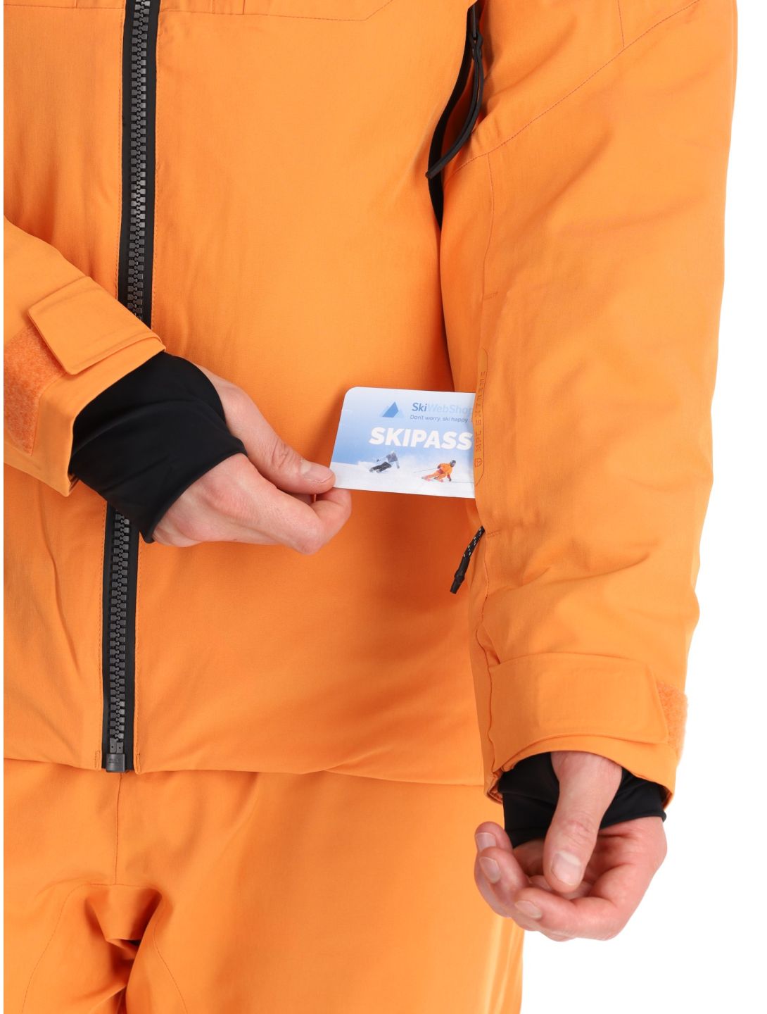 Tenson, Prime Pro veste de ski hommes Dark Orange orange 