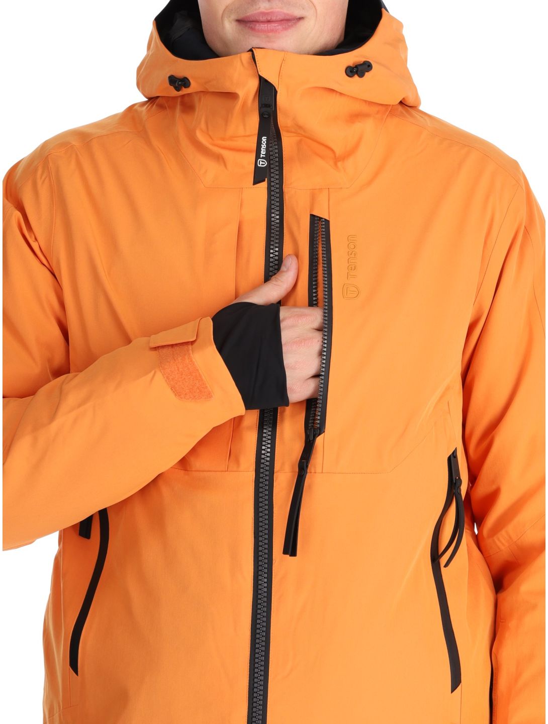 Tenson, Prime Pro veste de ski hommes Dark Orange orange 