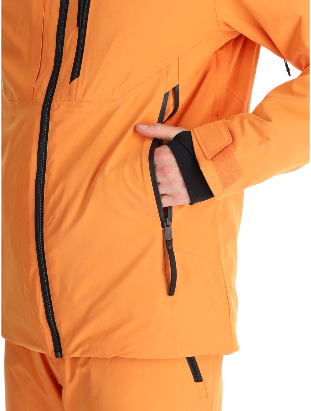 Tenson, Prime Pro veste de ski hommes Dark Orange orange 