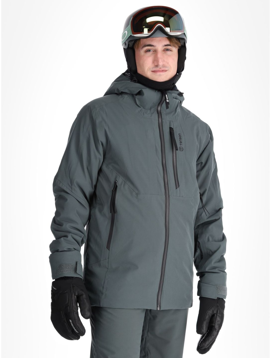 Tenson, Prime Pro veste de ski hommes Grey Green gris 