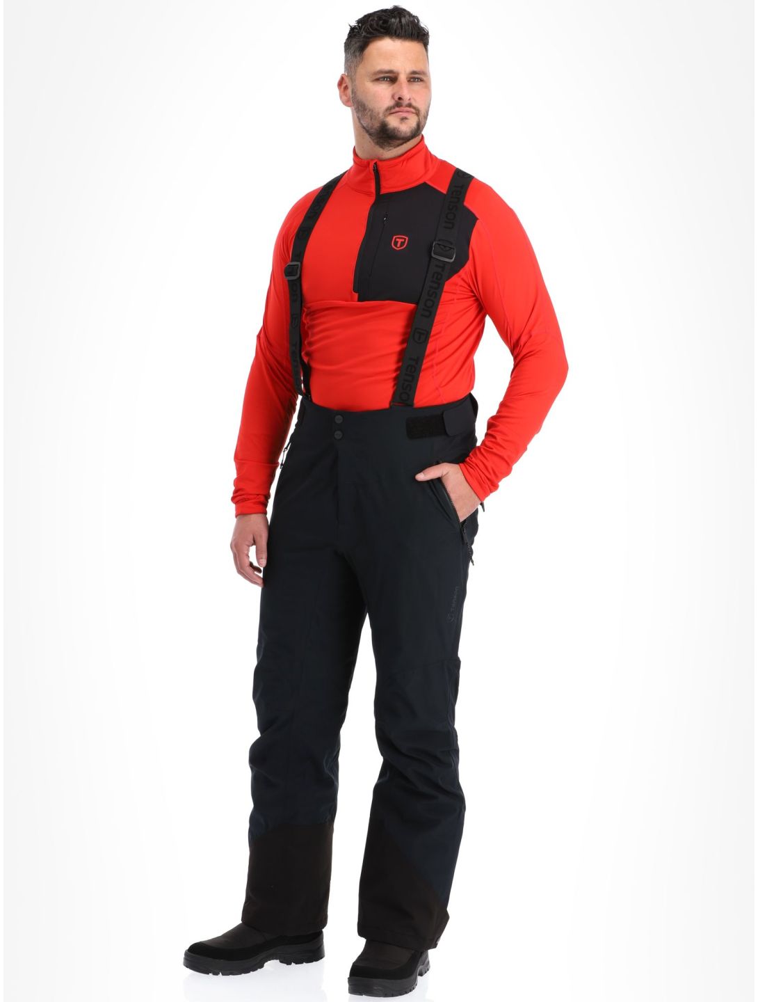 Tenson, Prime Pro pantalon de ski hommes Black noir 