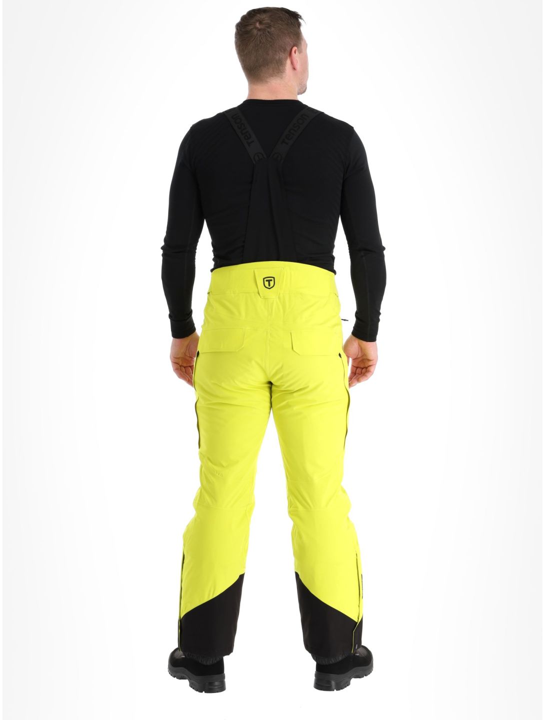 Tenson, Prime Pro pantalon de ski hommes Cyber Lime jaune 