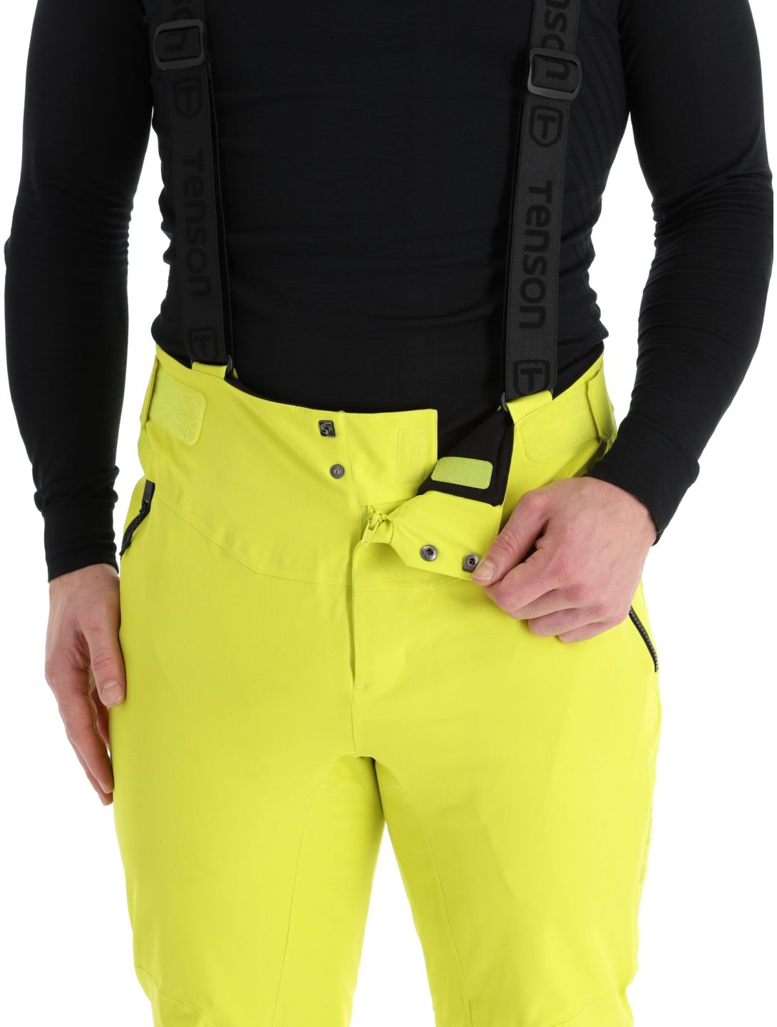 Tenson, Prime Pro pantalon de ski hommes Cyber Lime jaune 