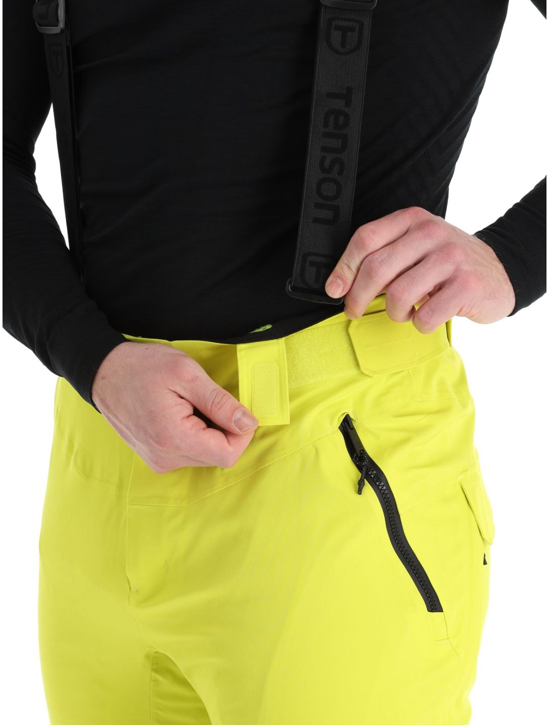 Tenson, Prime Pro pantalon de ski hommes Cyber Lime jaune 