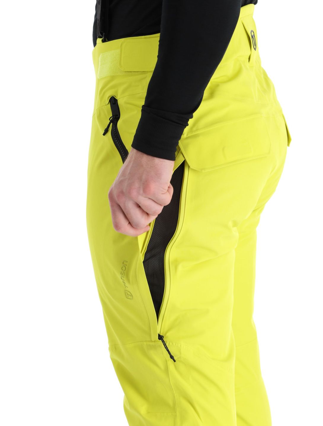 Tenson, Prime Pro pantalon de ski hommes Cyber Lime jaune 