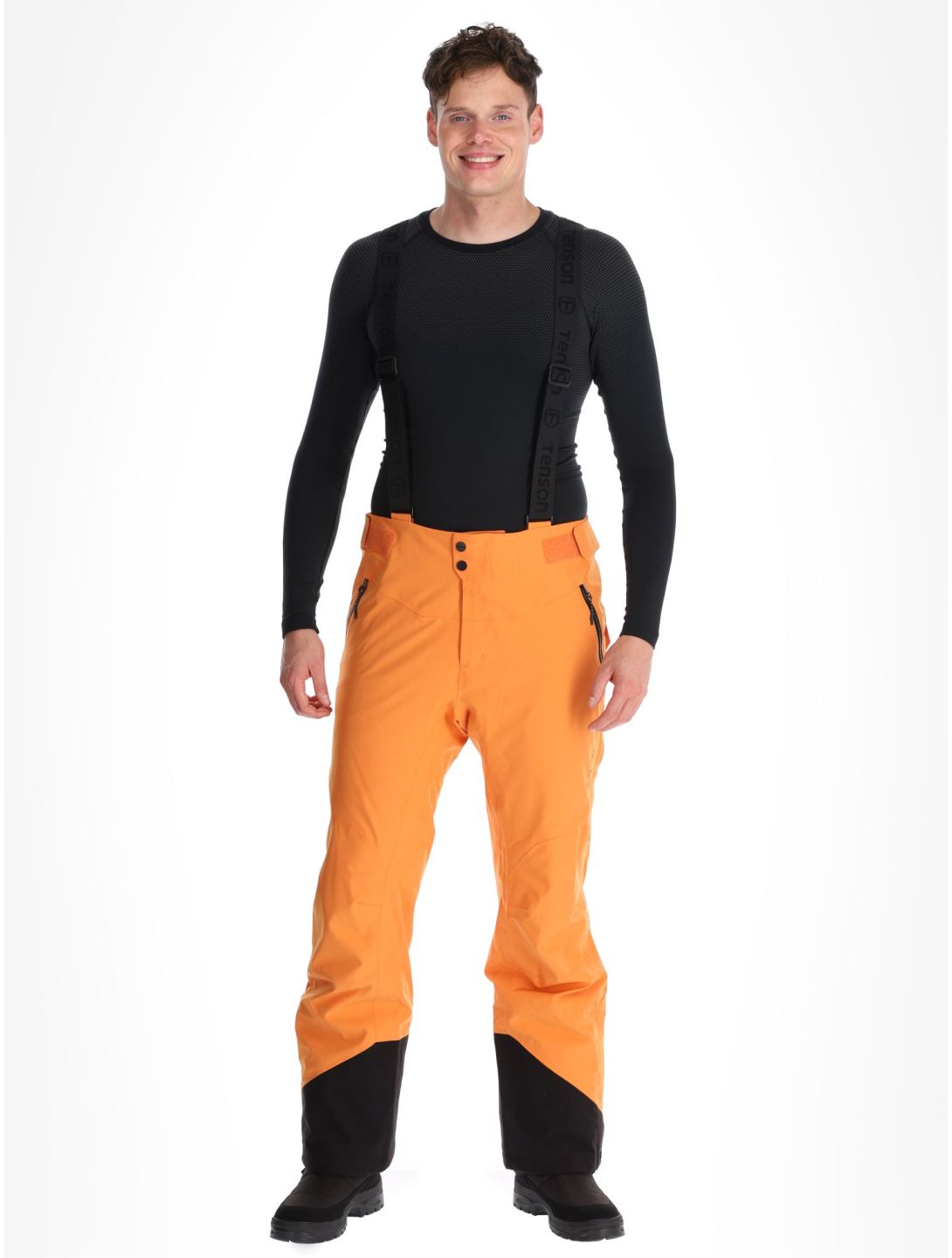 Tenson, Prime Pro pantalon de ski hommes Dark Orange orange 