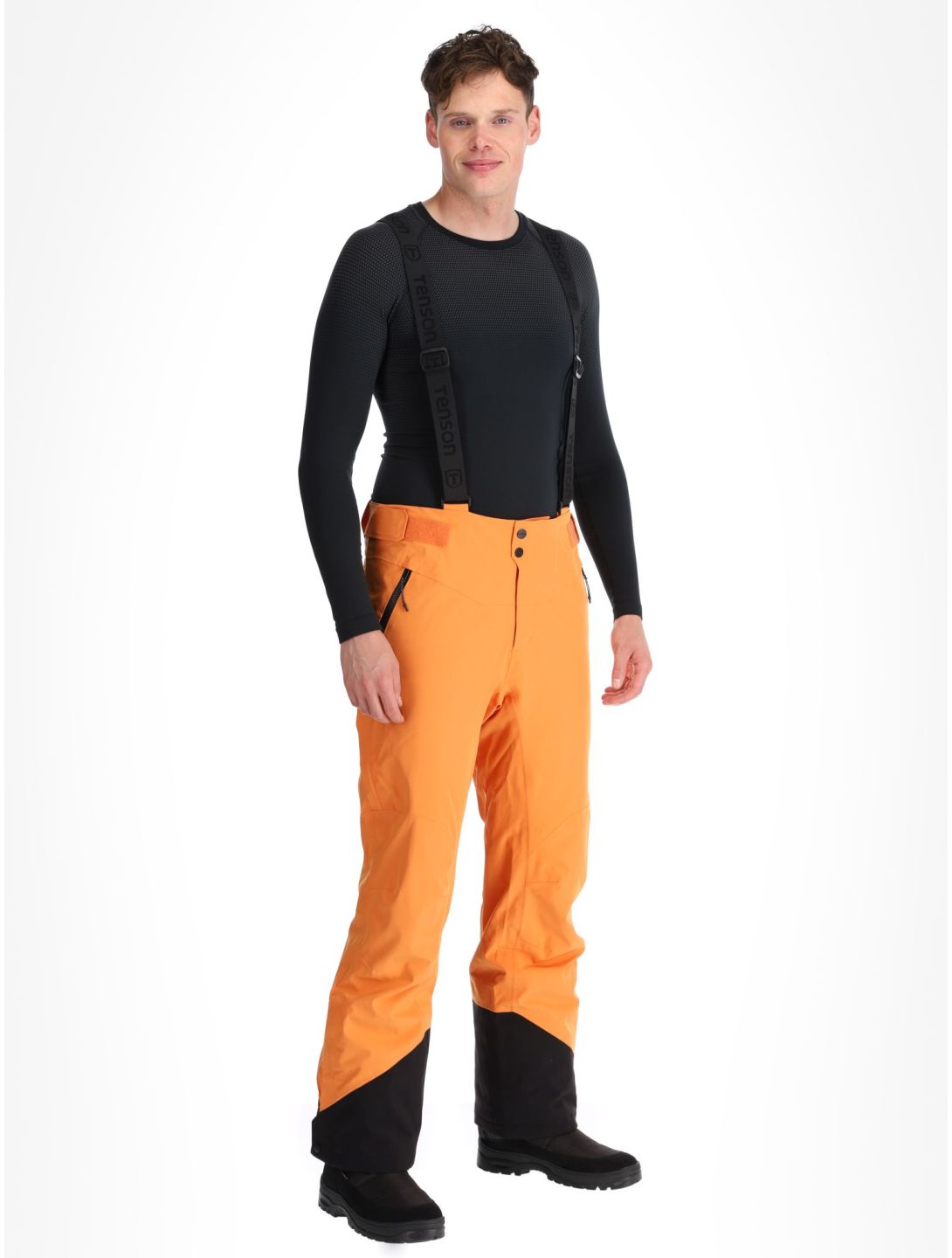 Tenson, Prime Pro pantalon de ski hommes Dark Orange orange 