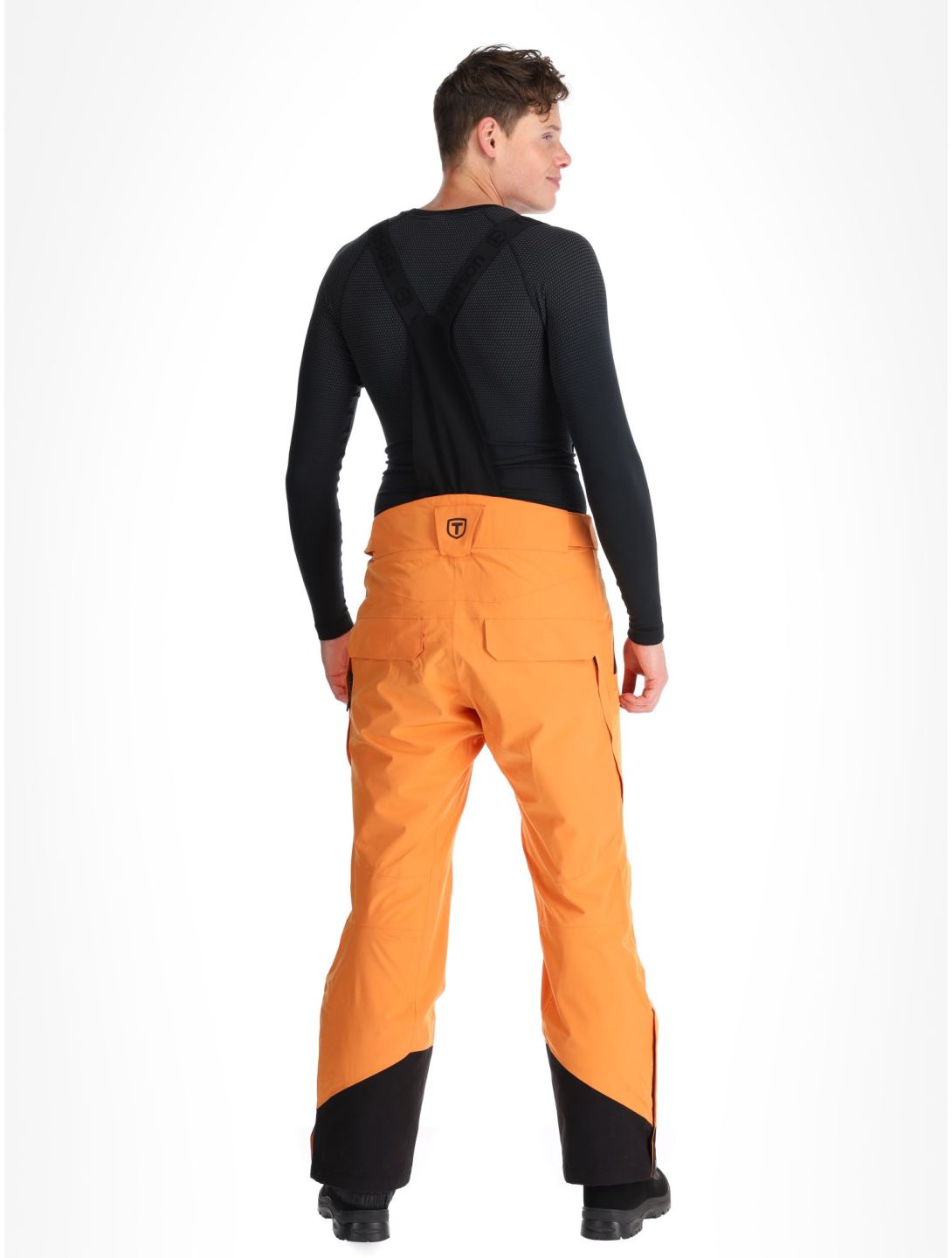 Tenson, Prime Pro pantalon de ski hommes Dark Orange orange 