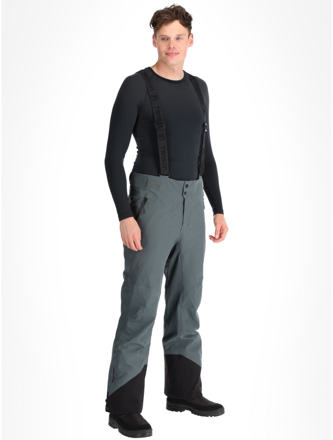 Tenson, Prime Pro pantalon de ski hommes Grey Green gris 