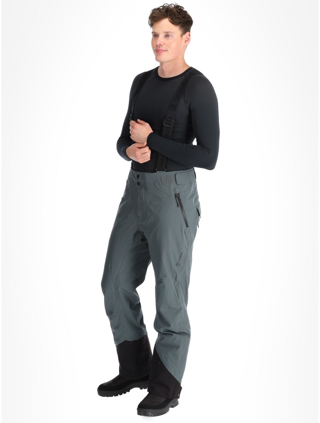 Tenson, Prime Pro pantalon de ski hommes Grey Green gris 