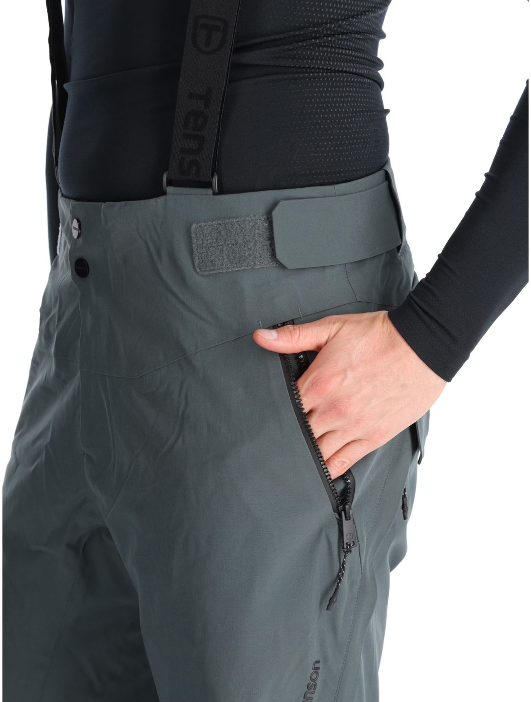 Tenson, Prime Pro pantalon de ski hommes Grey Green gris 