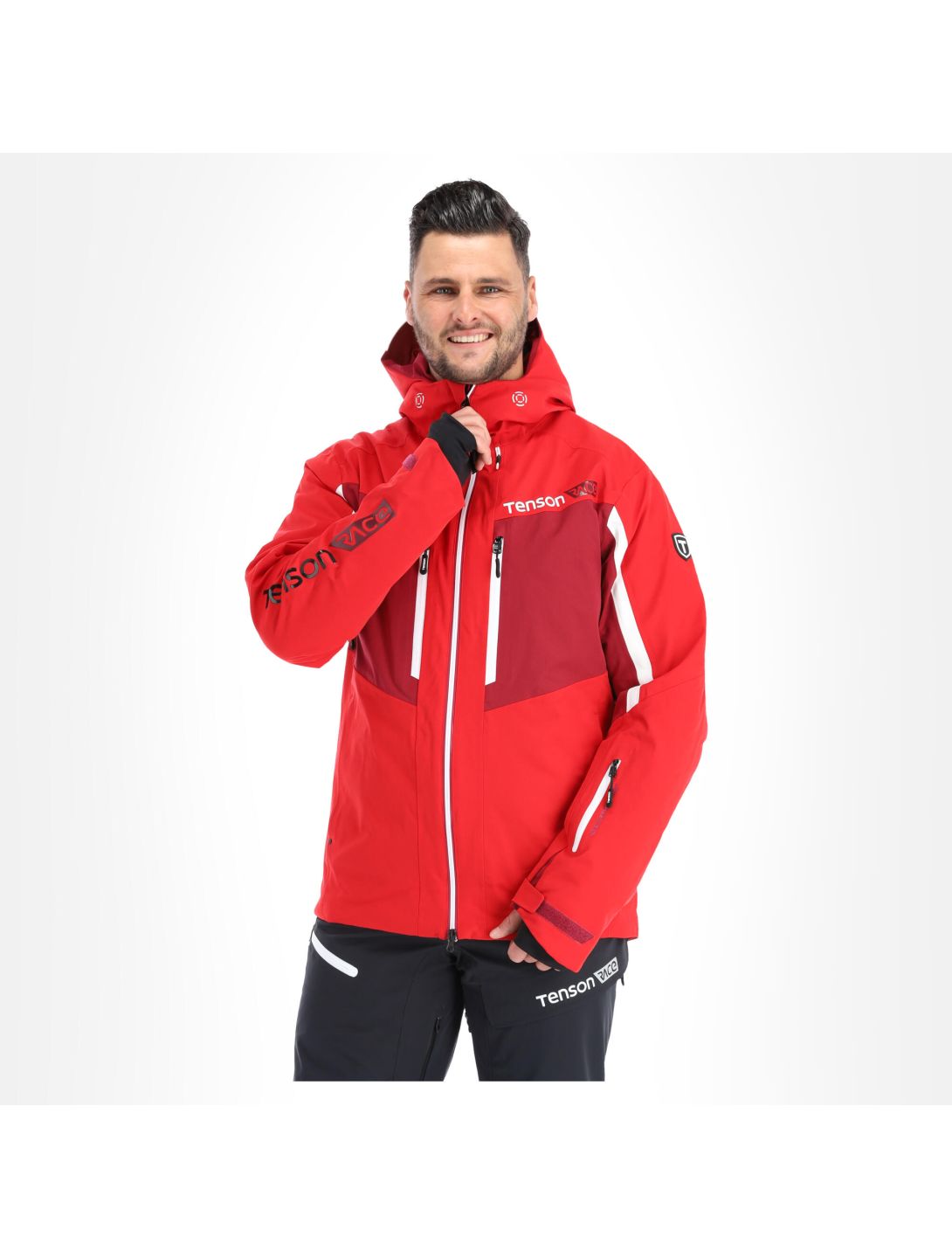 Tenson, Race Men veste de ski hommes rouge 