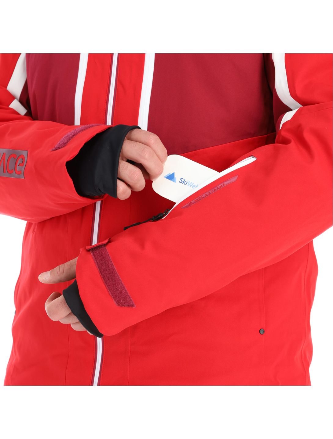 Tenson, Race Men veste de ski hommes rouge 