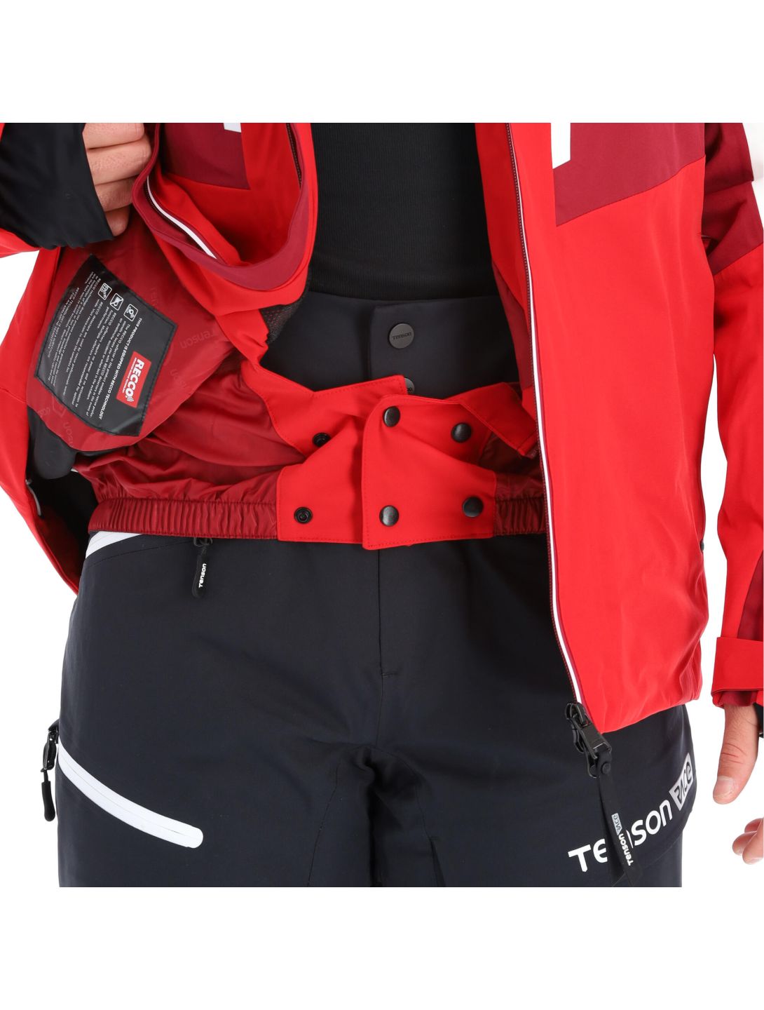 Tenson, Race Men veste de ski hommes rouge 