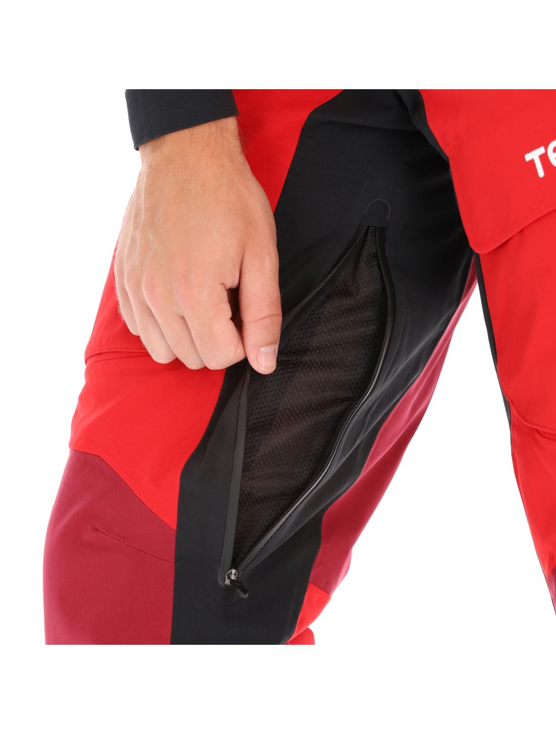 Tenson, Race Pant M pantalon de ski hommes rouge 