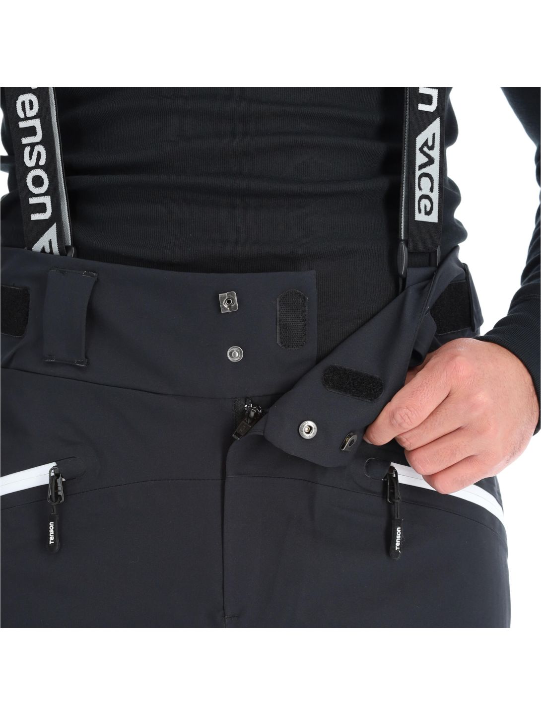 Tenson, Race Pant M pantalon de ski hommes noir 