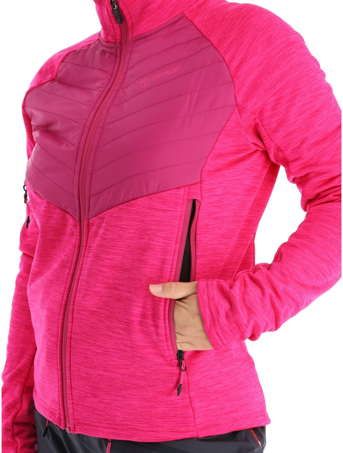 Tenson, Touring Midlayer gilet femmes Cerise rose 