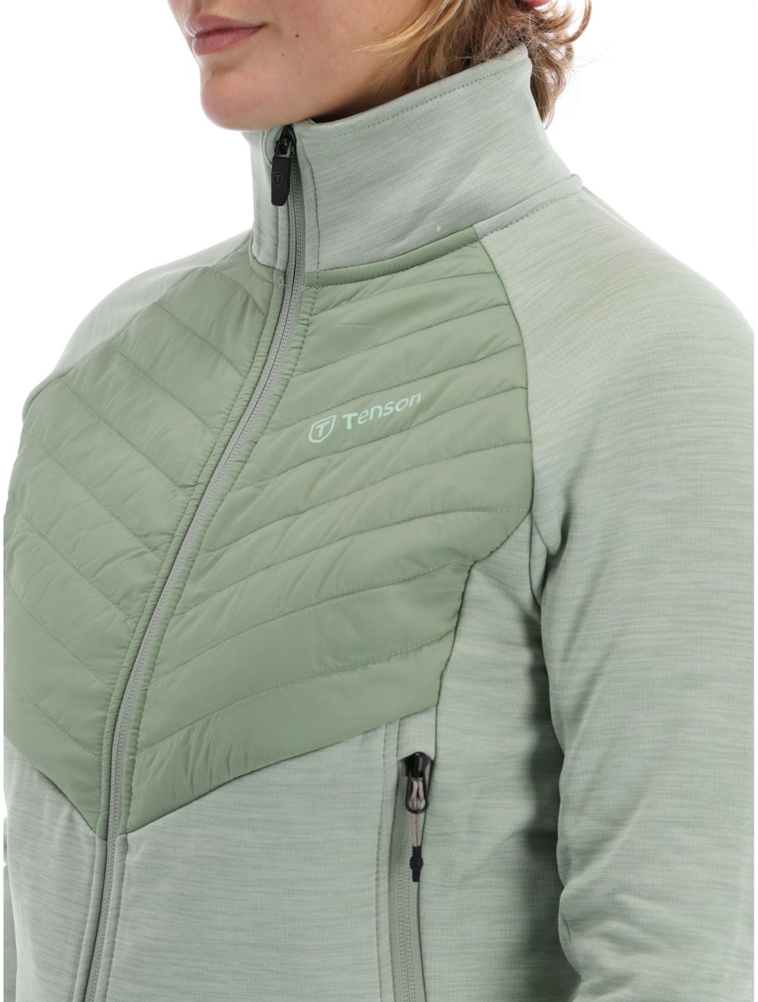 Tenson, Touring Midlayer gilet femmes Light Green vert 