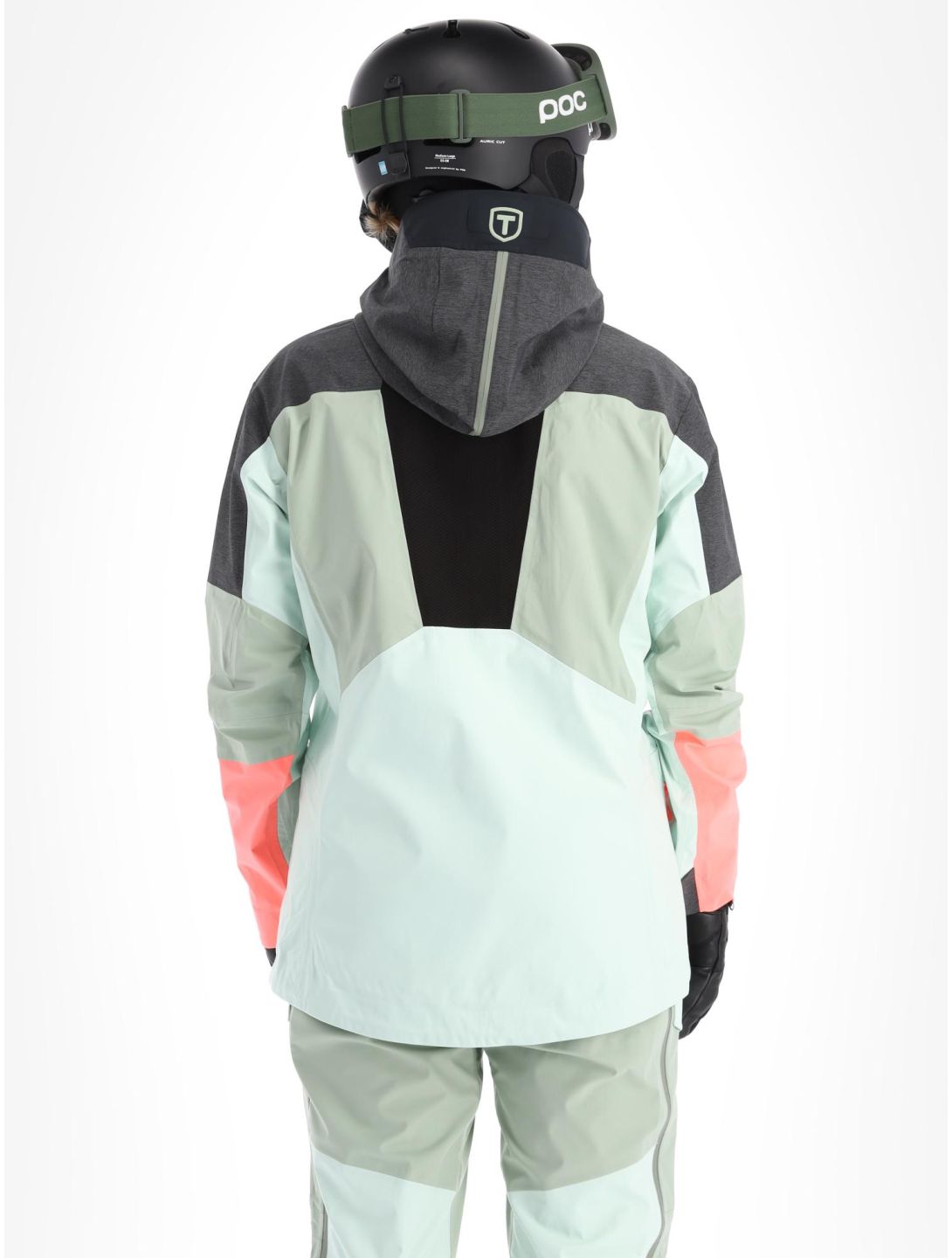 Tenson, Touring Shell veste de ski femmes Light Green vert 