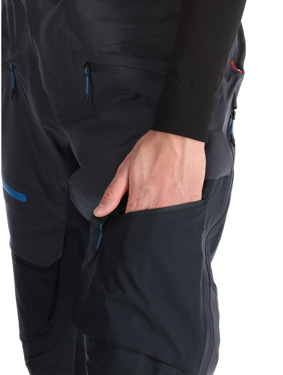 Tenson, Touring Shell pantalon de ski à coque dure hommes Anthracite gris 