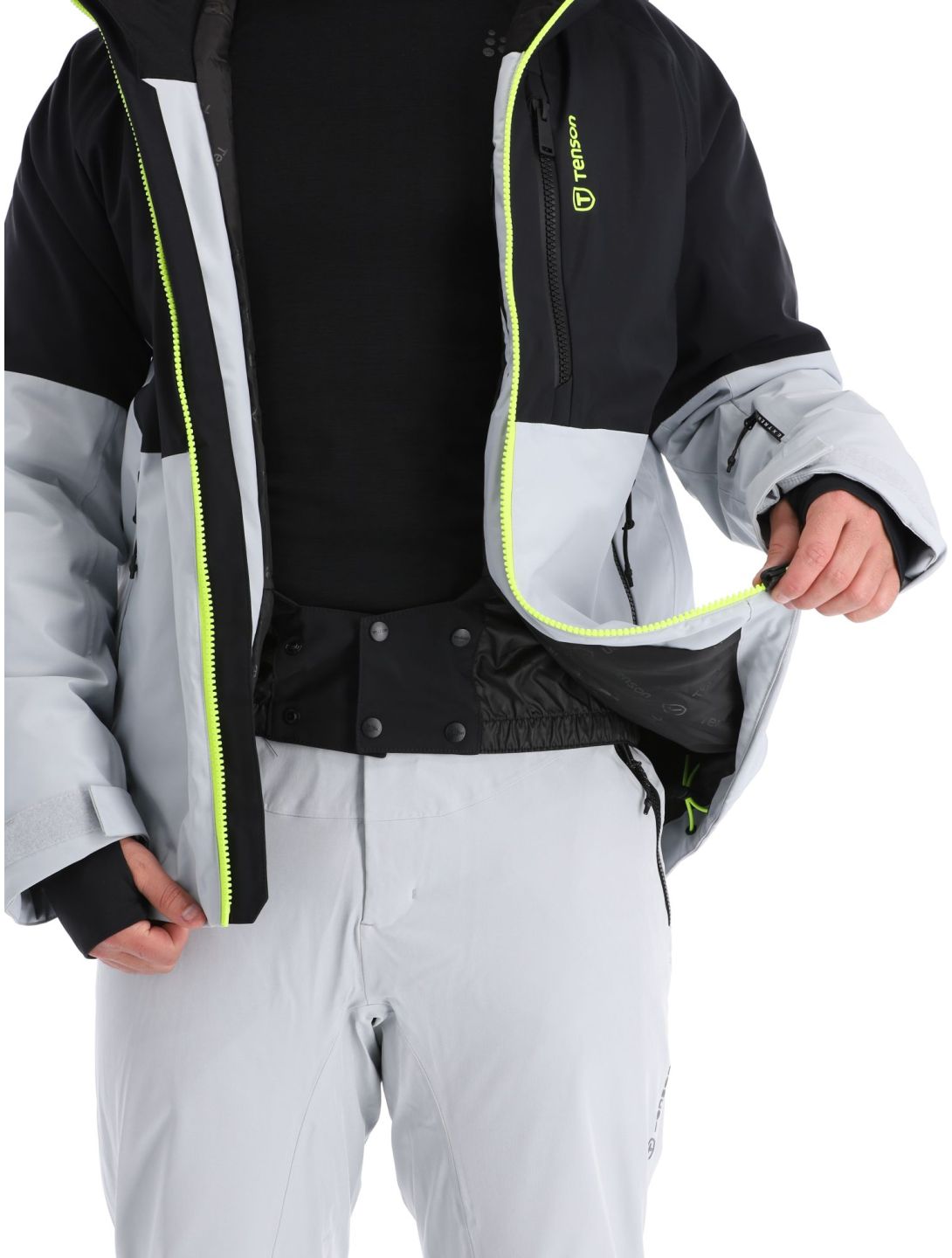 Tenson, Yoke MPC Extreme veste de ski hommes Light Grey gris 