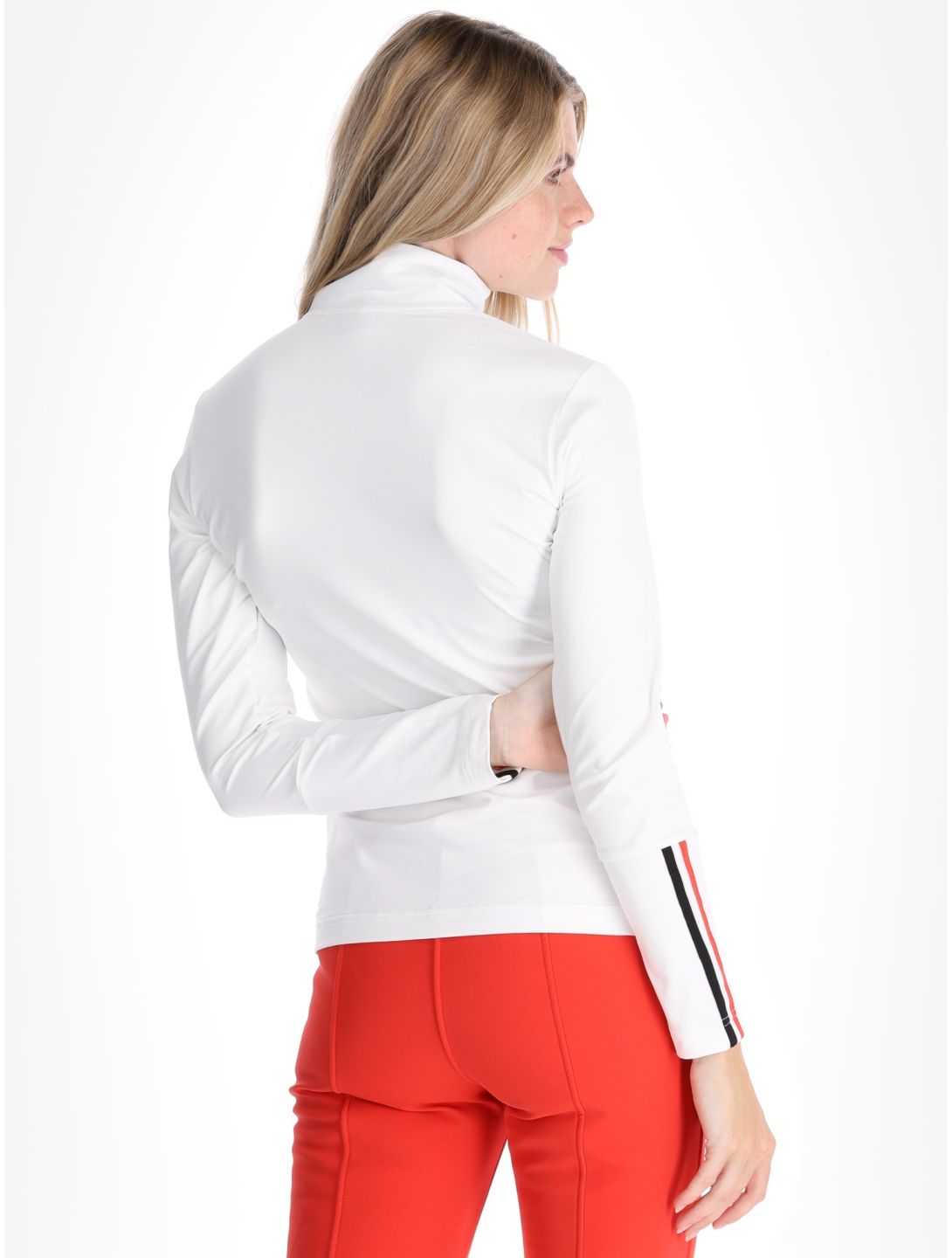 Toni Sailer, Aiumy pull de ski femmes Bright White blanc 