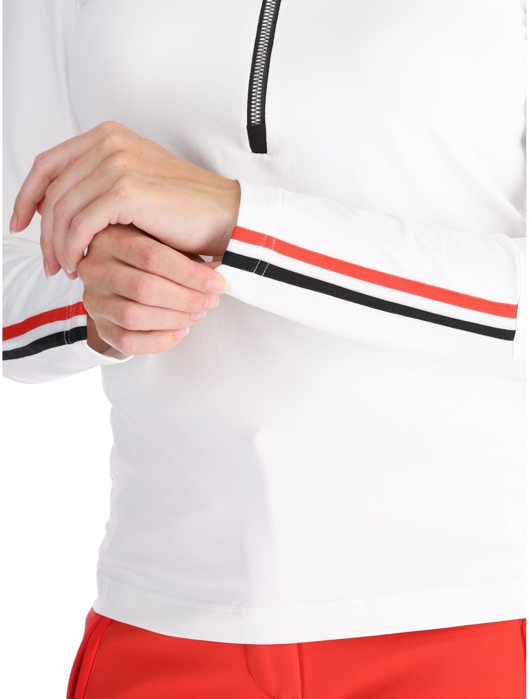 Toni Sailer, Aiumy pull de ski femmes Bright White blanc 