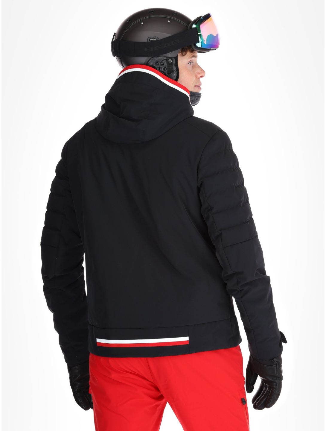 Toni Sailer, Lorenz veste de ski hommes Black noir 