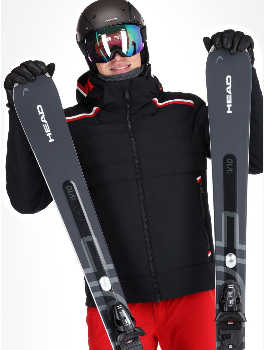 Toni Sailer, Lorenz veste de ski hommes Black noir 