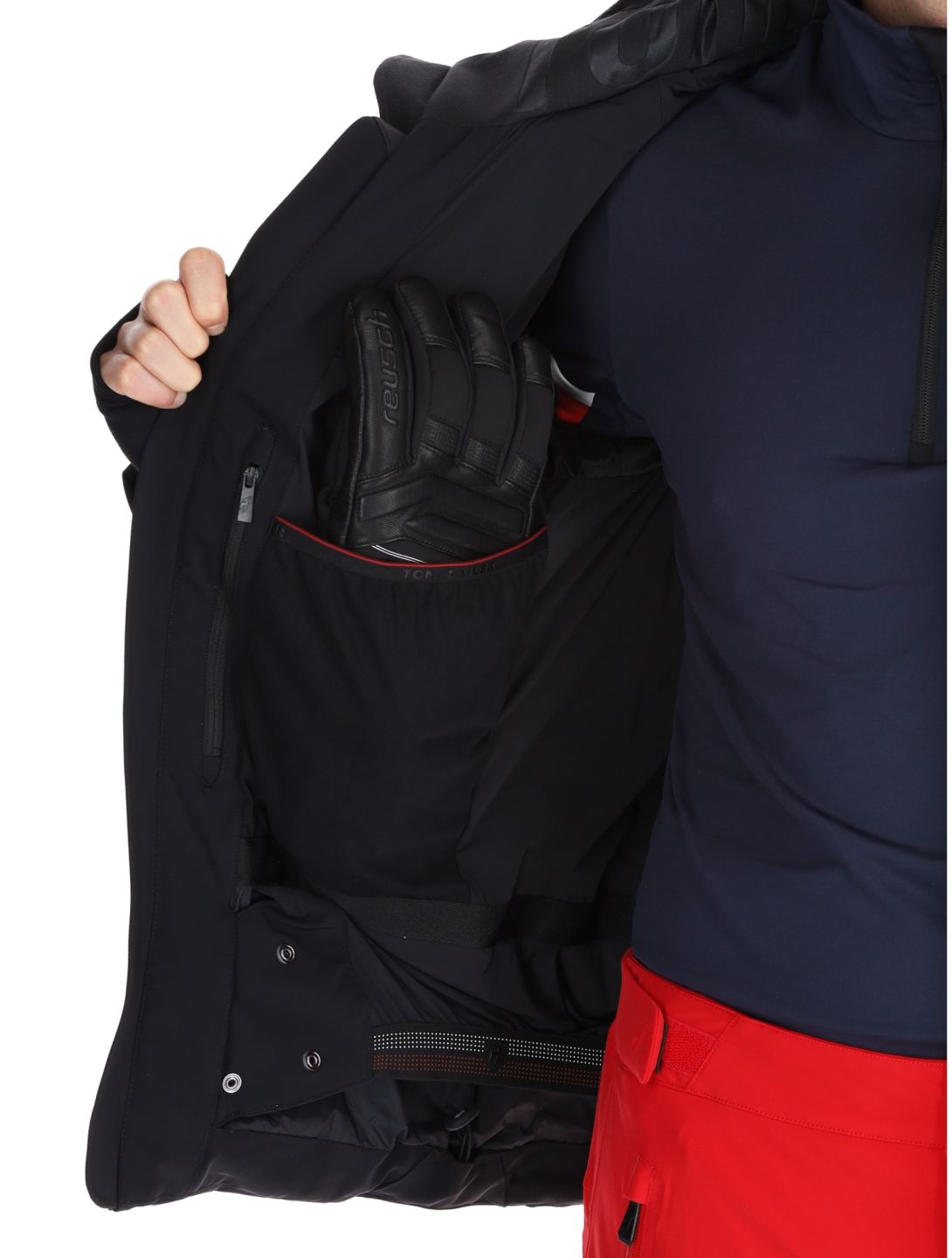 Toni Sailer, Lorenz veste de ski hommes Black noir 