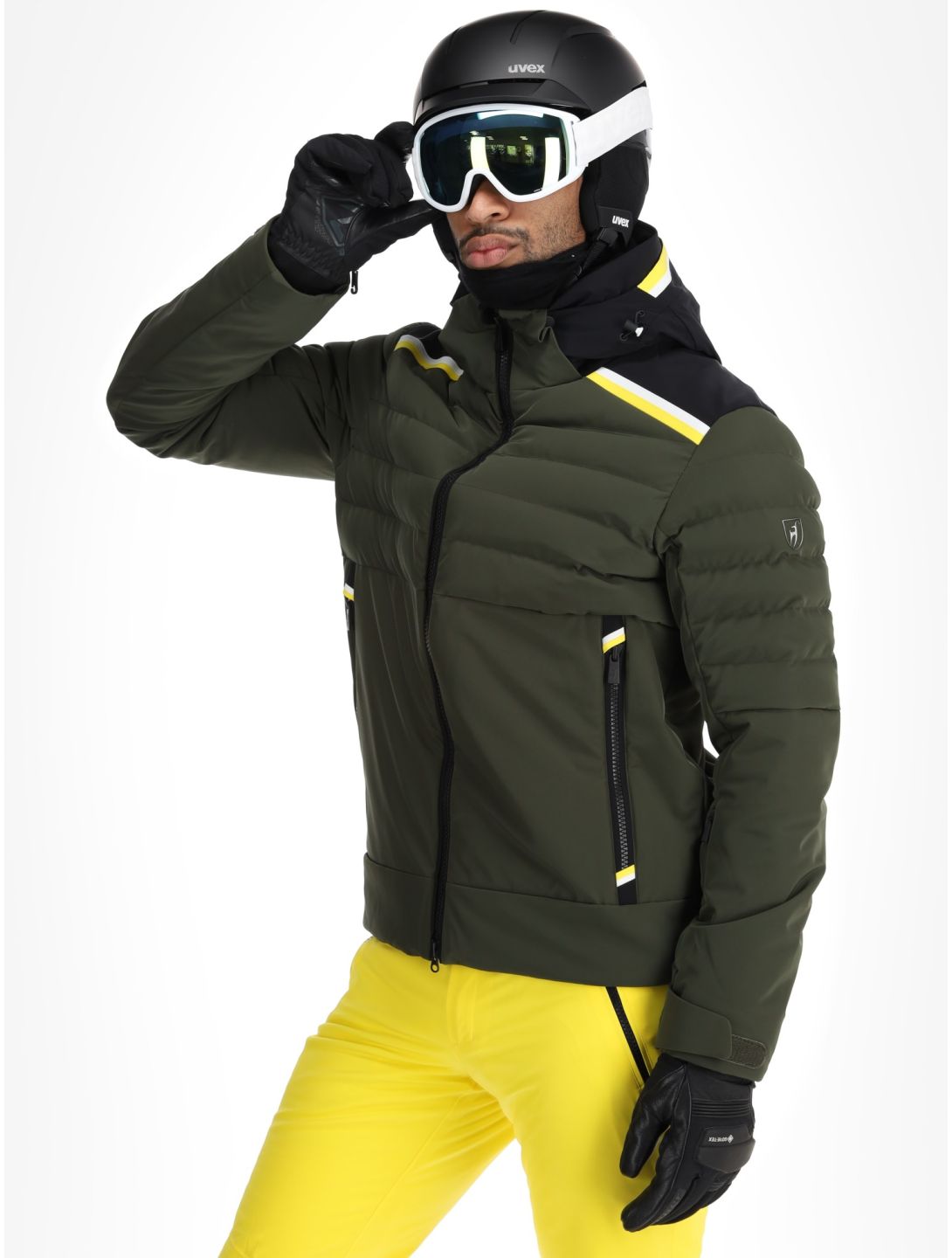 Toni Sailer, Lorenz veste de ski hommes Dark Pine vert 