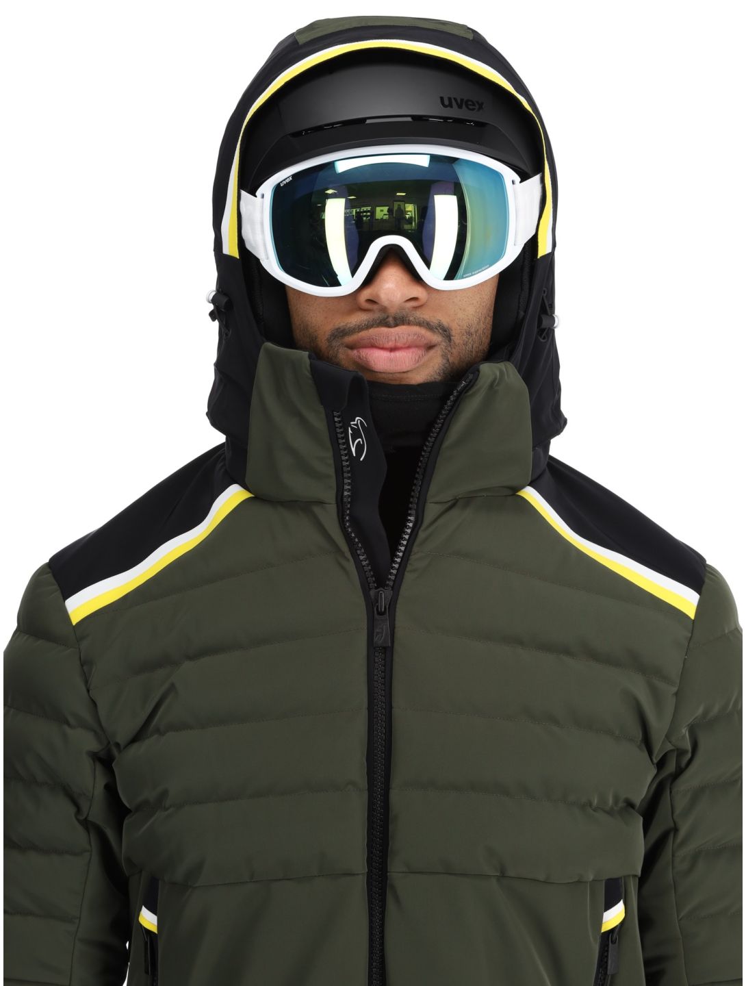 Toni Sailer, Lorenz veste de ski hommes Dark Pine vert 