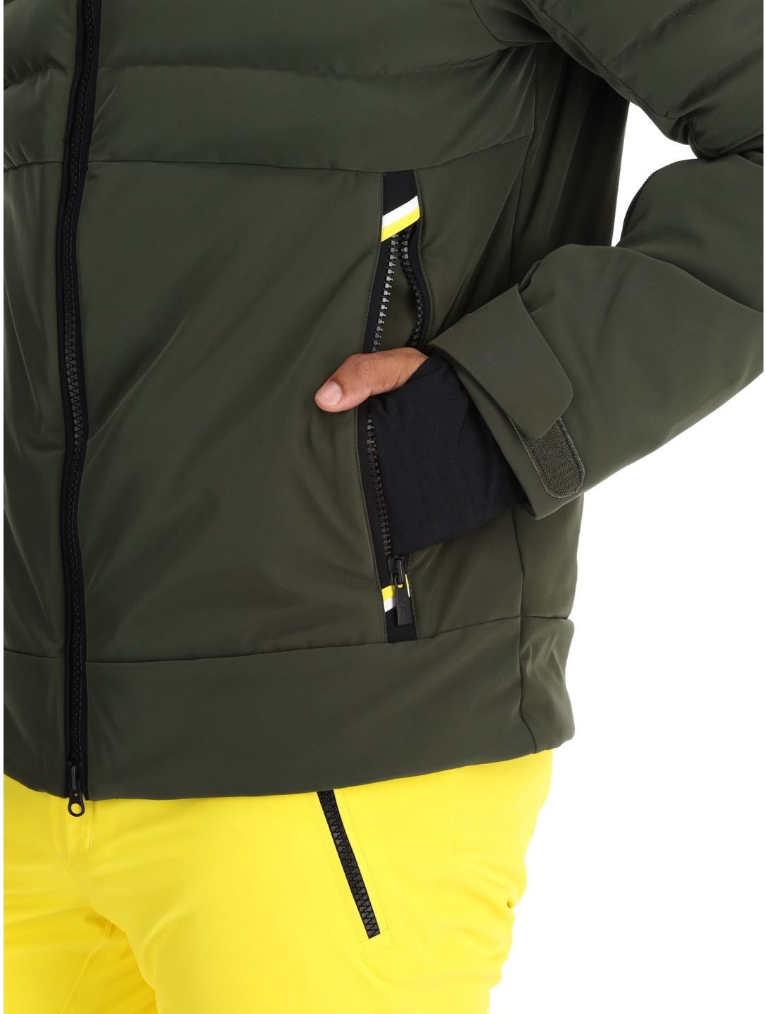 Toni Sailer, Lorenz veste de ski hommes Dark Pine vert 