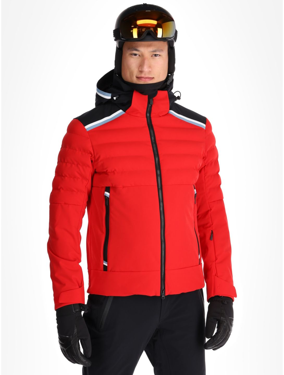 Toni Sailer, Lorenz veste de ski hommes Signal Red rouge 