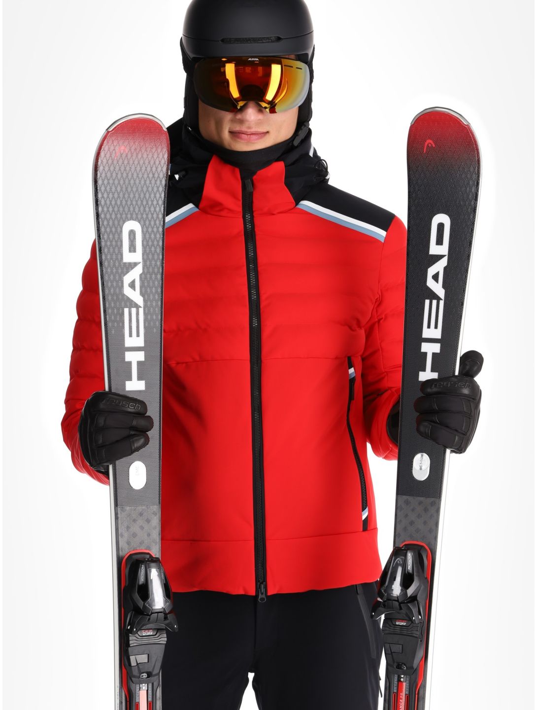 Toni Sailer, Lorenz veste de ski hommes Signal Red rouge 