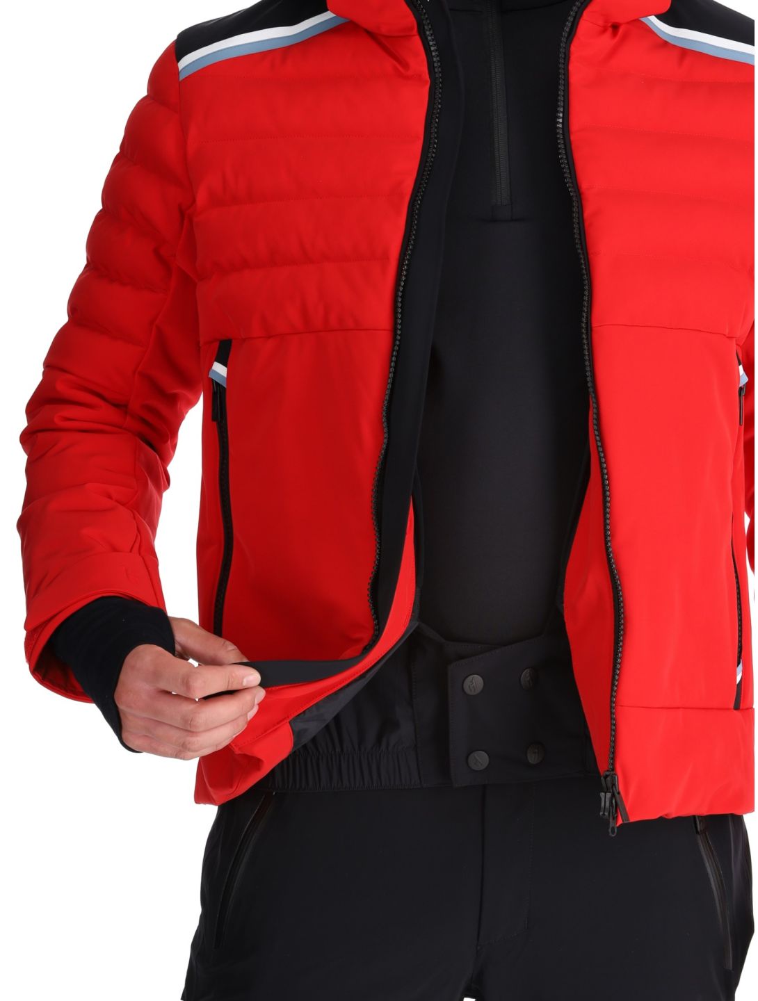 Toni Sailer, Lorenz veste de ski hommes Signal Red rouge 