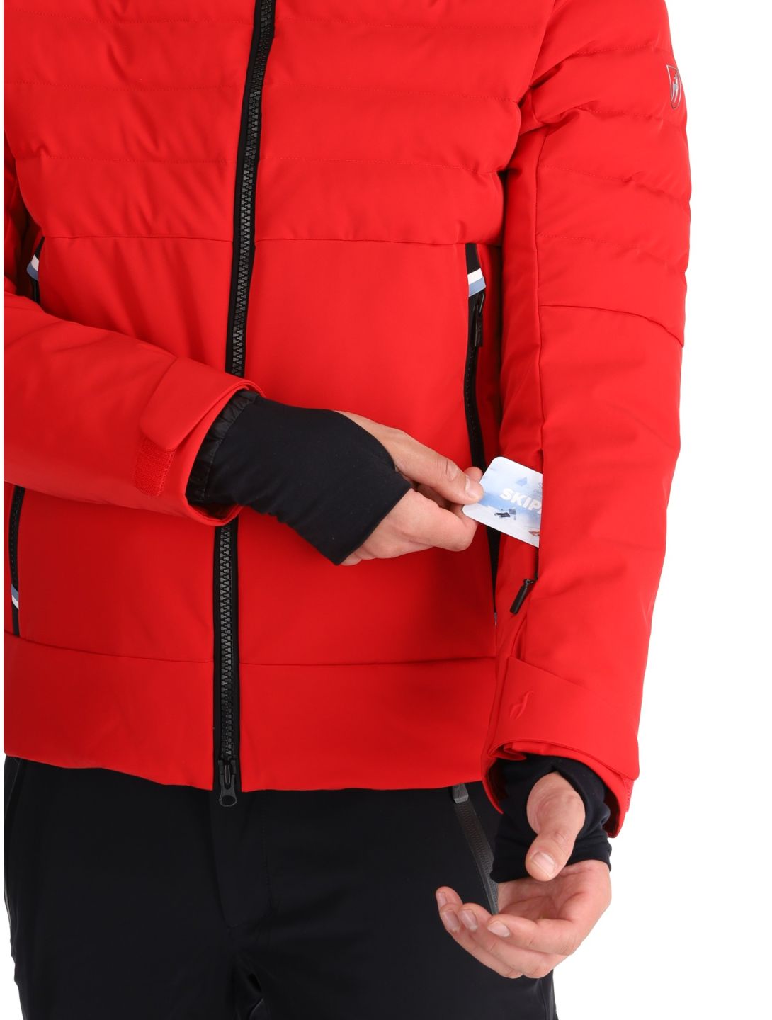 Toni Sailer, Lorenz veste de ski hommes Signal Red rouge 