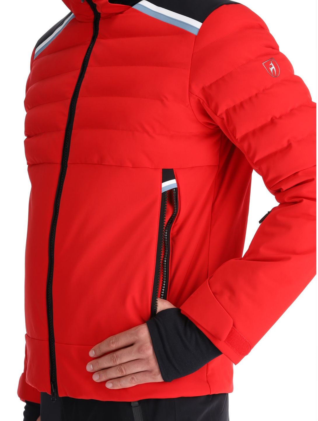 Toni Sailer, Lorenz veste de ski hommes Signal Red rouge 