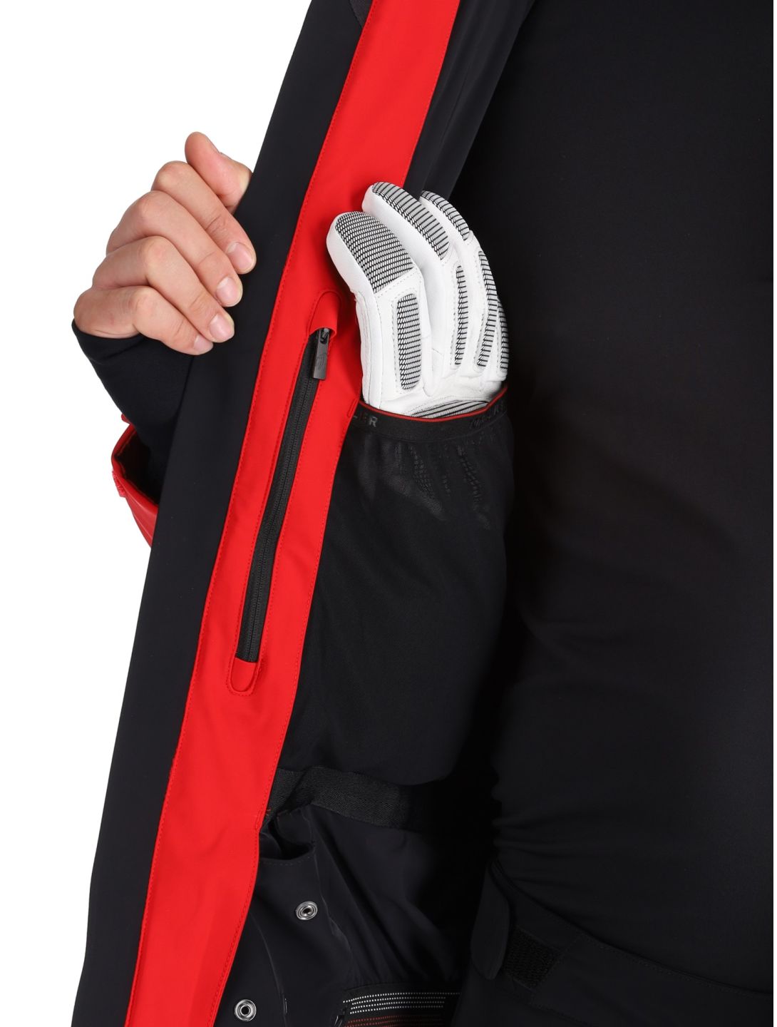 Toni Sailer, Lorenz veste de ski hommes Signal Red rouge 