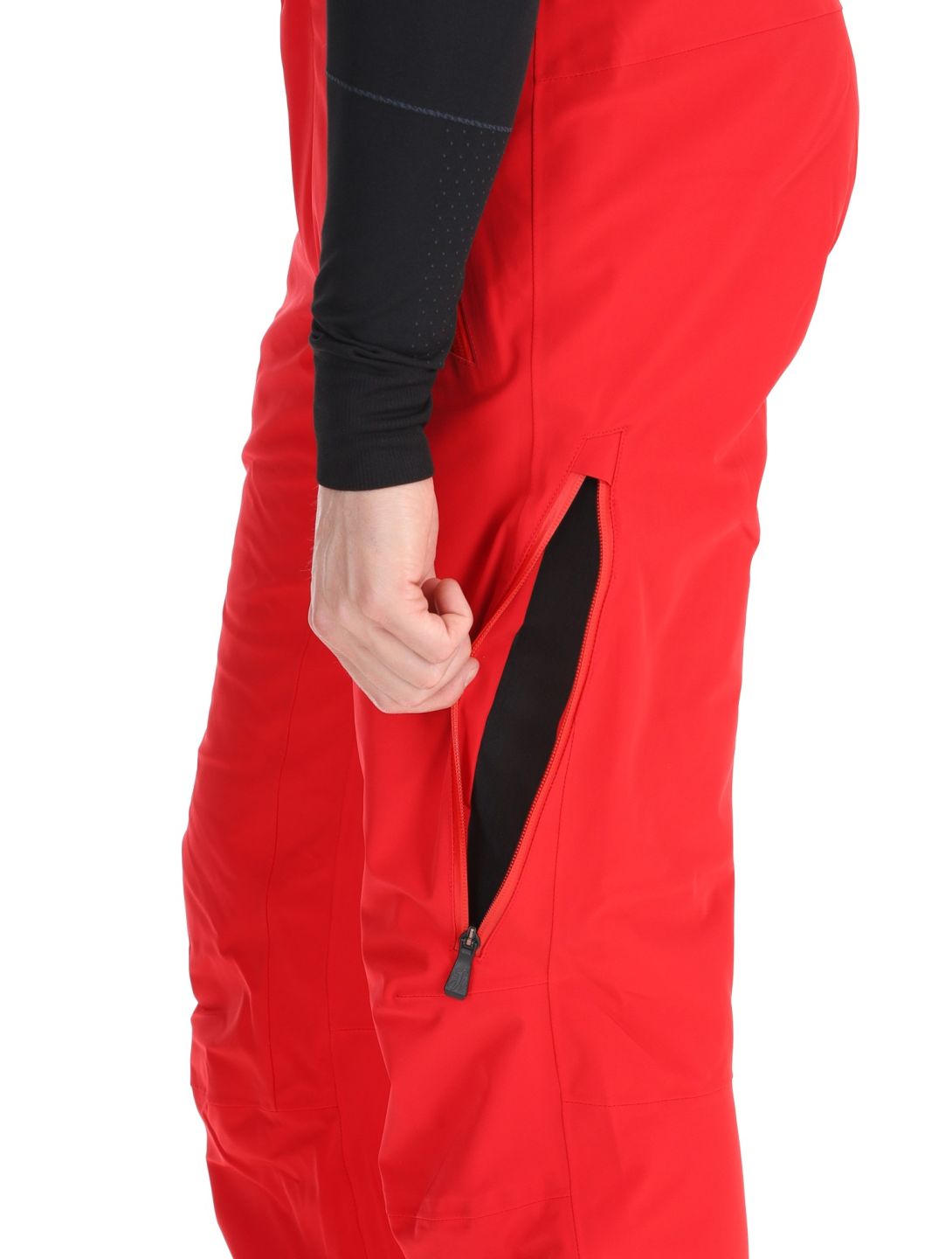 Toni Sailer, Nicky pantalon de ski hommes Signal Red rouge 