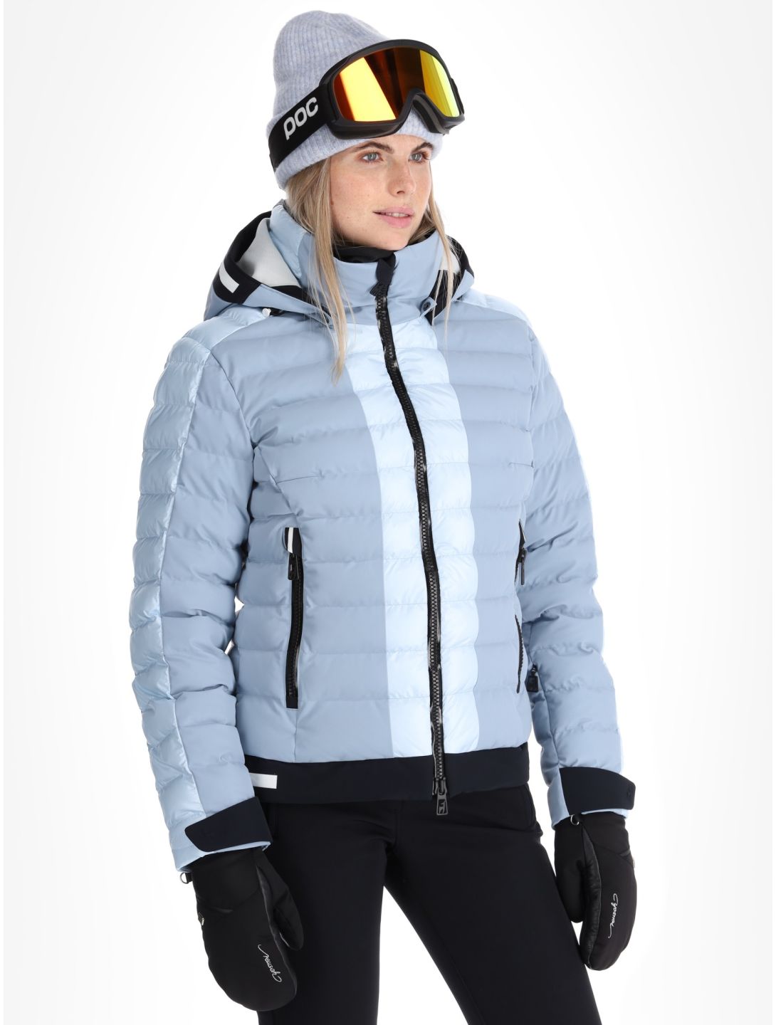 Toni Sailer, Norma veste de ski femmes Light Steel bleu 