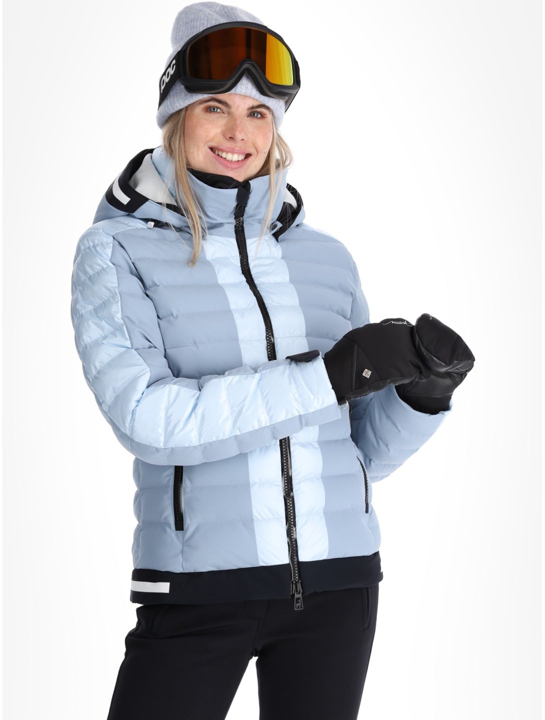 Toni Sailer, Norma veste de ski femmes Light Steel bleu 