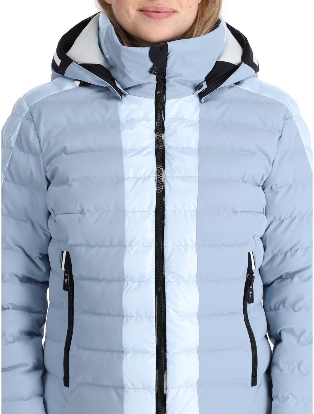 Toni Sailer, Norma veste de ski femmes Light Steel bleu 