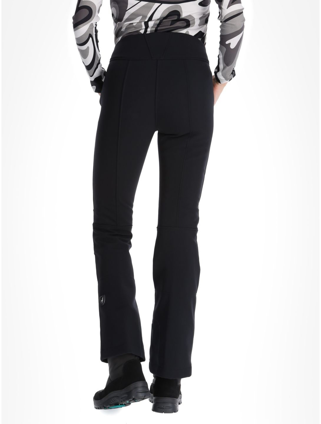 Toni Sailer, Pina pantalon de ski en softshell femmes Black noir 