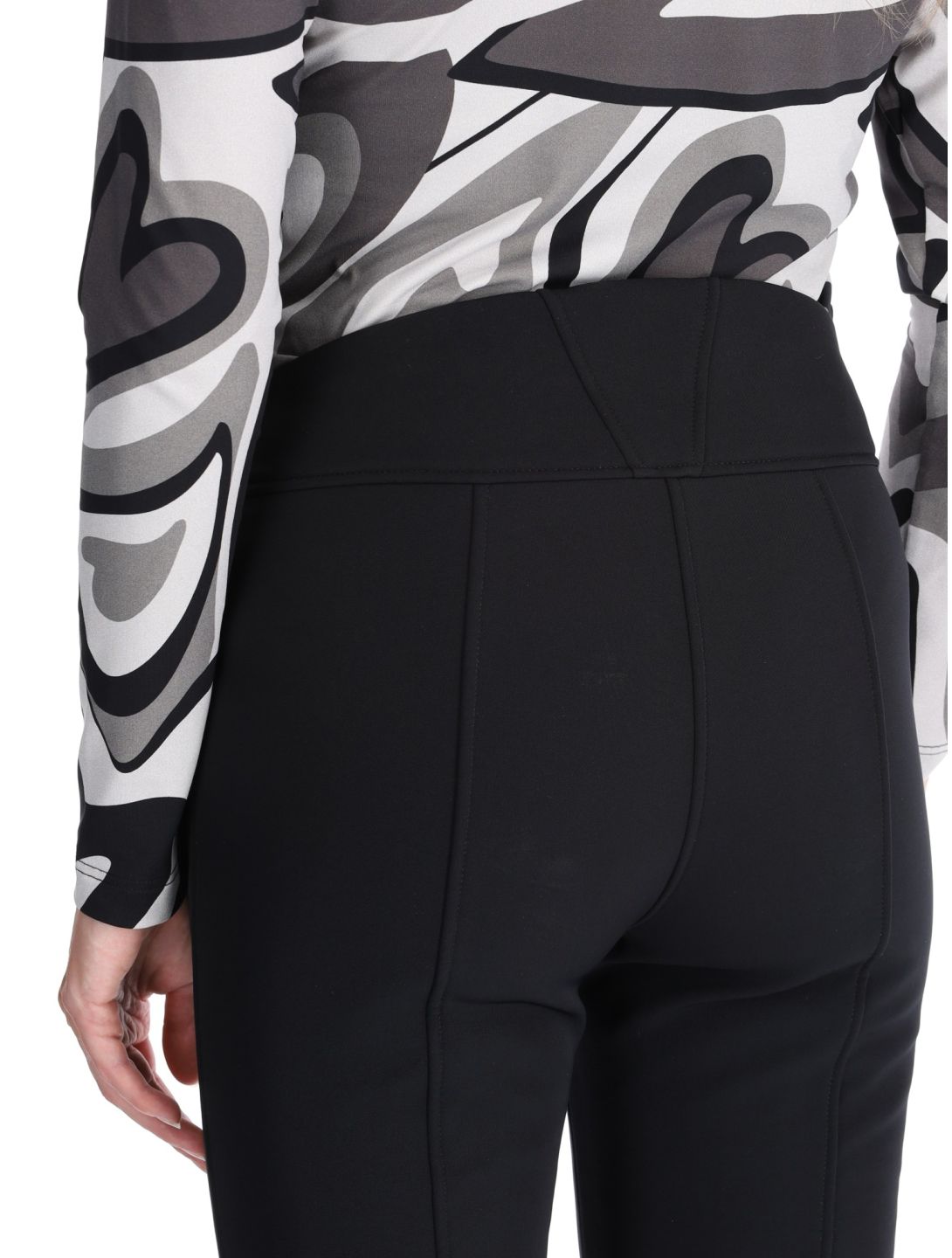 Toni Sailer, Pina pantalon de ski en softshell femmes Black noir 