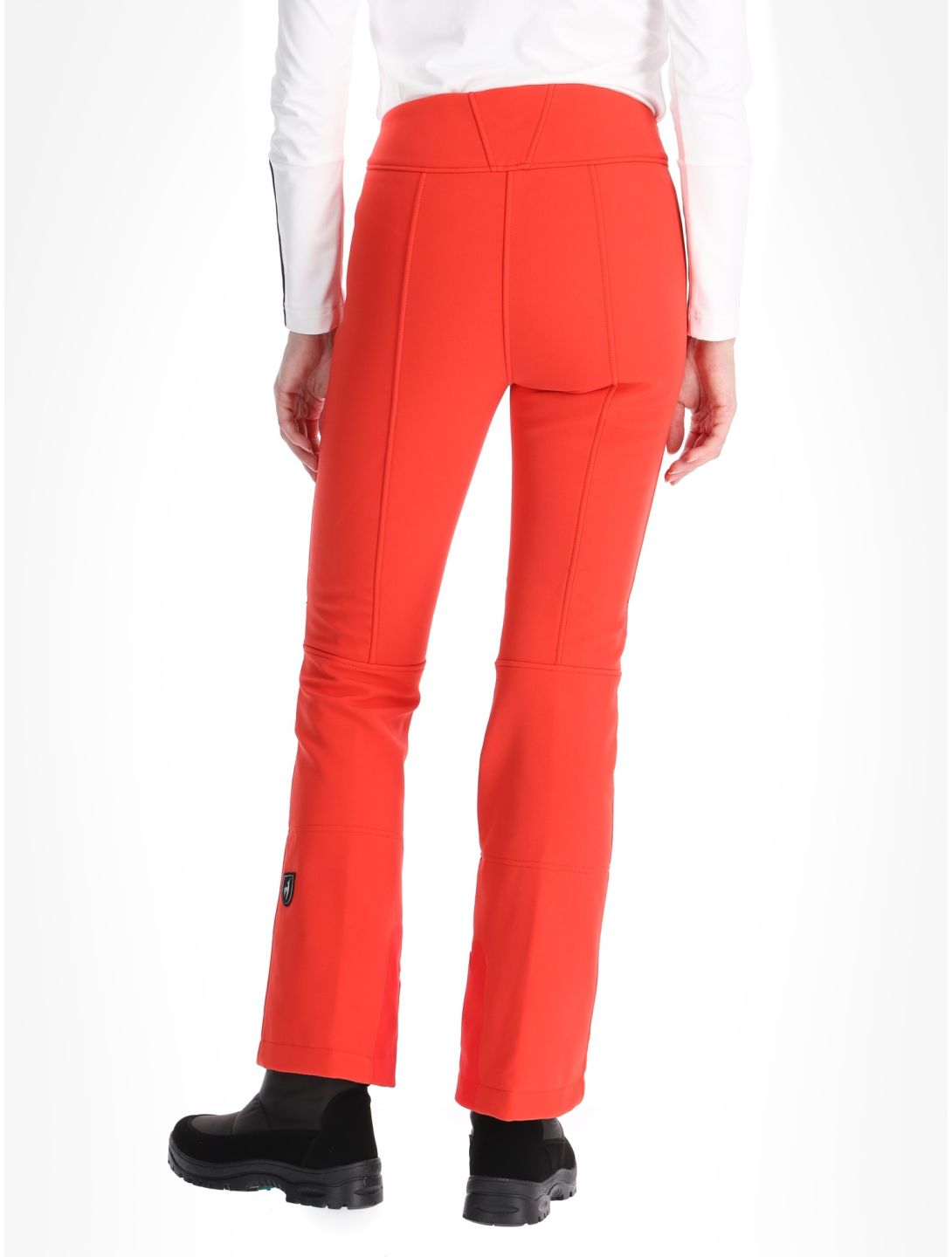 Toni Sailer, Pina pantalon de ski en softshell femmes Pink Red rouge 