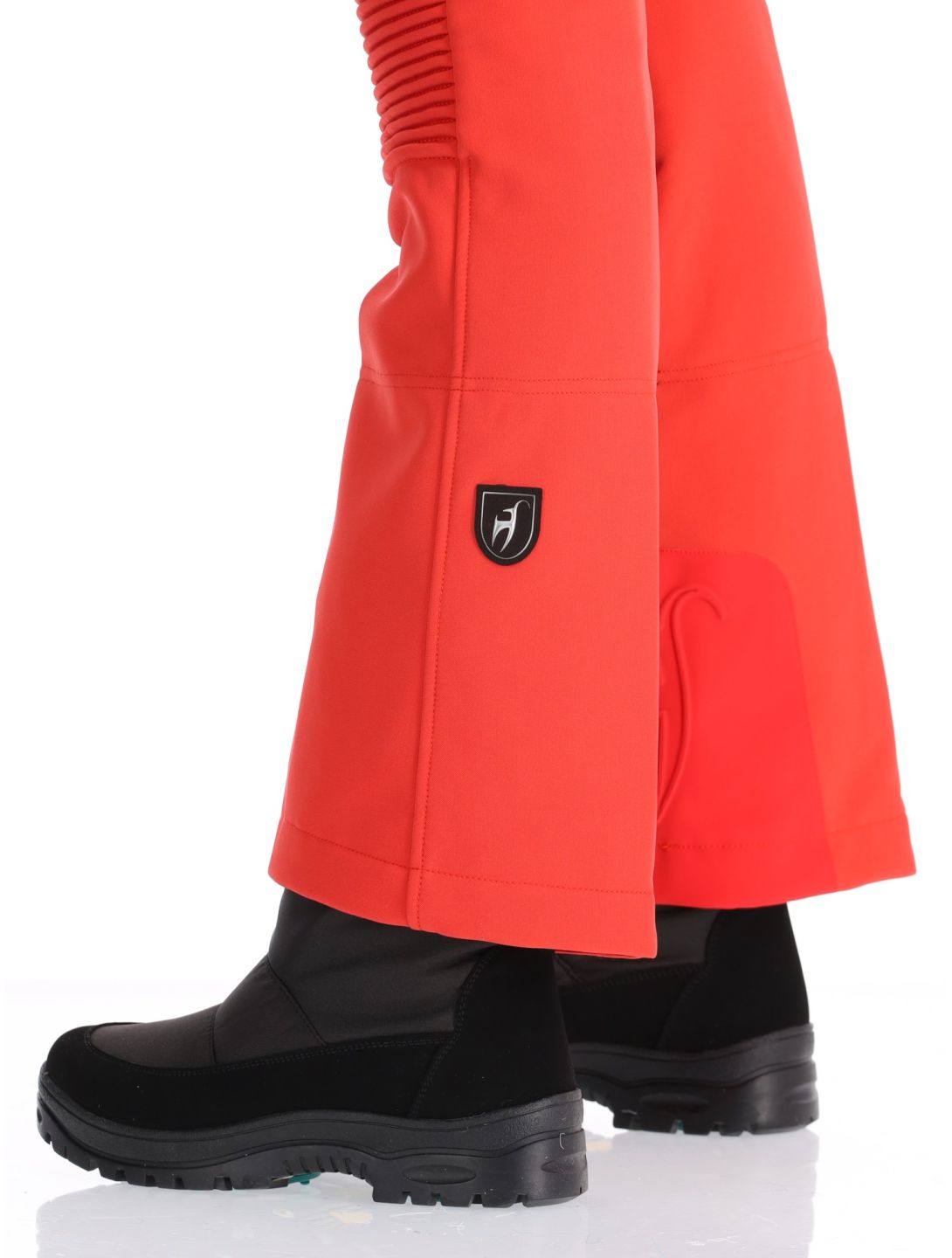 Toni Sailer, Pina pantalon de ski en softshell femmes Pink Red rouge 