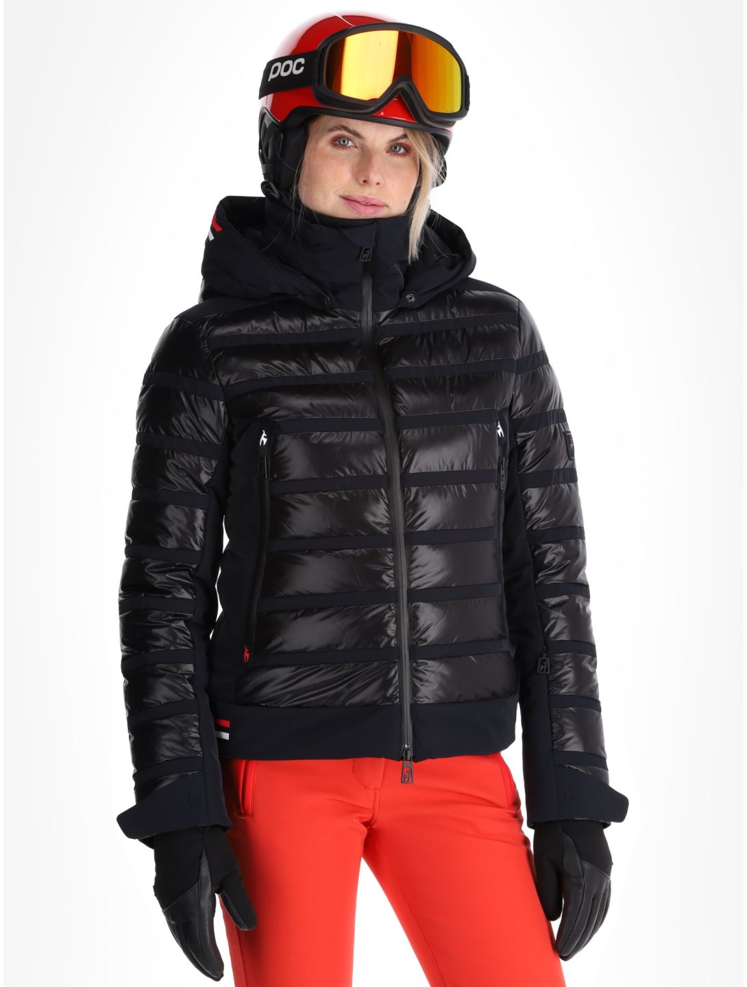 Toni Sailer, Rubie veste de ski femmes Black noir 