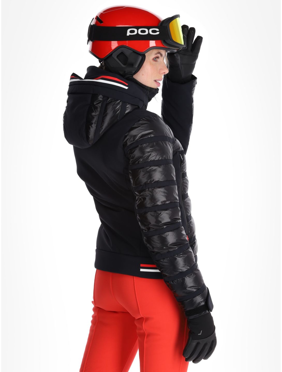 Toni Sailer, Rubie veste de ski femmes Black noir 