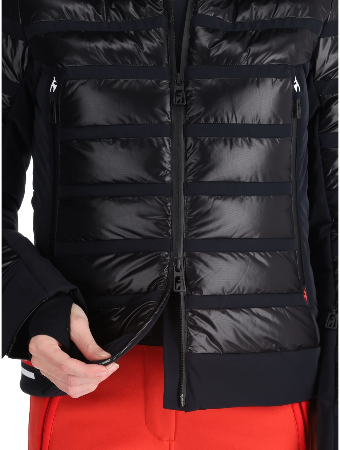 Toni Sailer, Rubie veste de ski femmes Black noir 